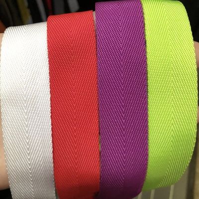 ποιότητας  Herribone Polypropylene Webbing 20mm 25mm ISO14001 Pp Webbing εργοστάσιο