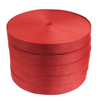 ποιότητας  Customize Kevlar Ribbon Red Black Fire Resistant Webbing εργοστάσιο
