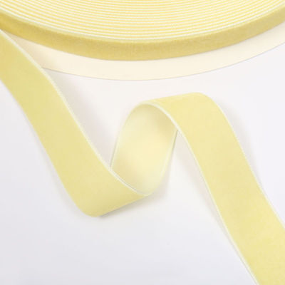 1 ίντσες κόκκινη βελούδινη κορδέλα καλωδιωμένη πολυτελή φωτεινή μπλε βελούδινη κορδέλα