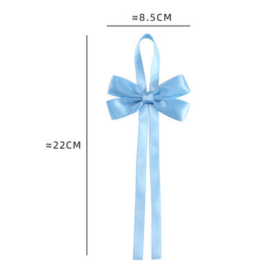 Χρυσή προδεδεμένη σατένια κορδέλα με ελαστικό βρόχο σατένια κορδέλα για συσκευασία δώρων