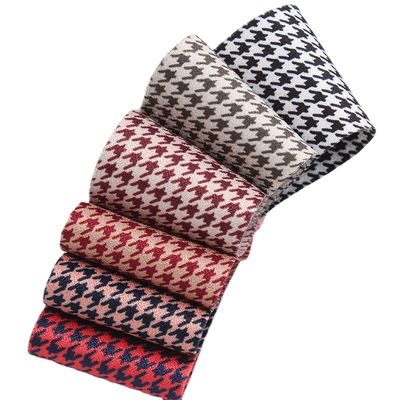 40 mm Double Face Polyester Hound Stooth Ribbon για την κατασκευή και διακόσμηση ρούχων