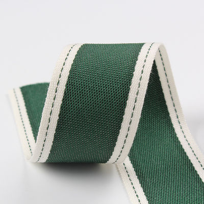 Σιδερωμένη κορυφή ταινία πολυεστέρα 6mm-40mm Poly Ribbon Rolls Πράσινο Κόκκινο