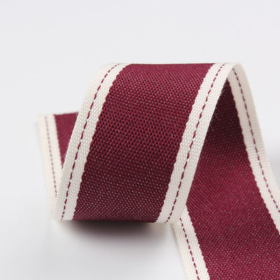 Σιδερωμένη κορυφή ταινία πολυεστέρα 6mm-40mm Poly Ribbon Rolls Πράσινο Κόκκινο