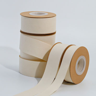 10 mm-32 mm φυσική λευκή κορδέλα από βαμβάκι 100% βαμβάκι υφαντική κορδέλα