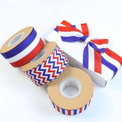 Μελάνι εκτυπωμένο από πολυεστέρα Grosgrain Ribbon By The Yard Προσαρμοσμένο λογότυπο
