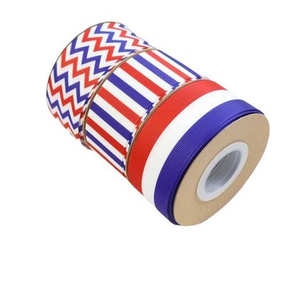 Μελάνι εκτυπωμένο από πολυεστέρα Grosgrain Ribbon By The Yard Προσαρμοσμένο λογότυπο