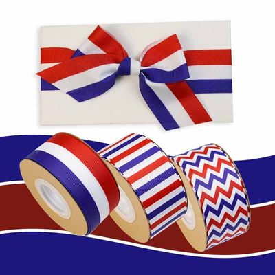 Μελάνι εκτυπωμένο από πολυεστέρα Grosgrain Ribbon By The Yard Προσαρμοσμένο λογότυπο