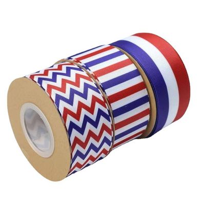 Μελάνι εκτυπωμένο από πολυεστέρα Grosgrain Ribbon By The Yard Προσαρμοσμένο λογότυπο