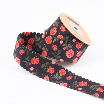 2.5cm-4cm Polyester Ribbon Double Face Weave Edge Packing Ribbon (Πολυεστέρας κορδέλα διπλής όψης)