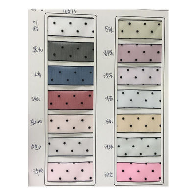 10mm-60mm Dot Velvet Wired Ribbon Έκτυψη διπλής όψης βελούδινης κορδέλας