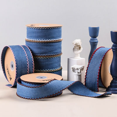 Διακόσμηση ενδυμάτων Τζινς Ρίμπαν 38mm Διπλή όψη