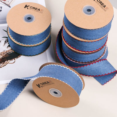 Διακόσμηση ενδυμάτων Τζινς Ρίμπαν 38mm Διπλή όψη