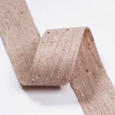 Διπλή όψη Αμβλύ Λινή Ρίμπον 6mm-40mm Custom Ρίμπον Ρολ OEM