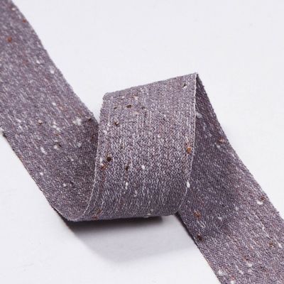 Διπλή όψη Αμβλύ Λινή Ρίμπον 6mm-40mm Custom Ρίμπον Ρολ OEM