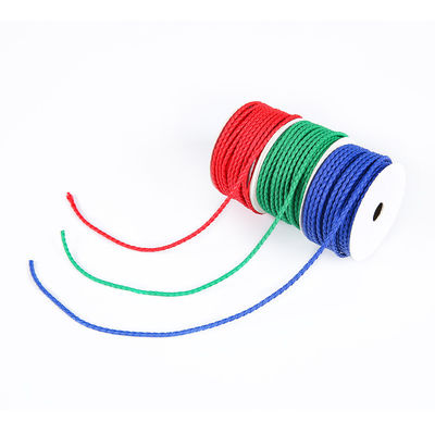 Κρασιτεχνία DIY 2 πλεγμένο σκοινί 5mm Μαύρο διπλό πλεγμένο σκοινί νάιλον