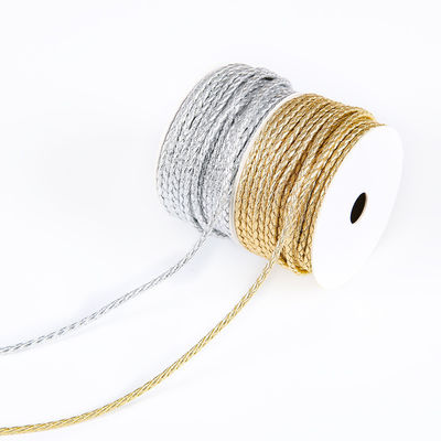 Κρασιτεχνία DIY 2 πλεγμένο σκοινί 5mm Μαύρο διπλό πλεγμένο σκοινί νάιλον