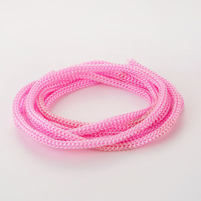 Ροζ DIY 3mm Polypropylene σχοινί μωβ διπλό πλέξιμο Polypropylene σχοινί