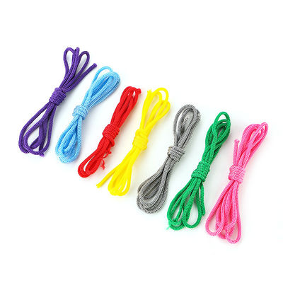Ροζ DIY 3mm Polypropylene σχοινί μωβ διπλό πλέξιμο Polypropylene σχοινί