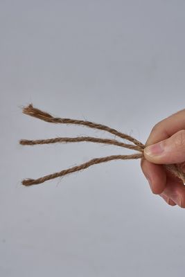 1mm-20mm Χρωματισμένο Jute Twine ISO9001 Eco Friendly 6mm Jute σκοινί