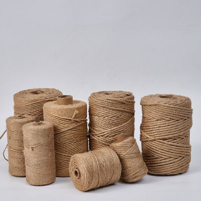 1mm-20mm Χρωματισμένο Jute Twine ISO9001 Eco Friendly 6mm Jute σκοινί