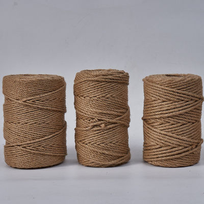 1mm-20mm Χρωματισμένο Jute Twine ISO9001 Eco Friendly 6mm Jute σκοινί