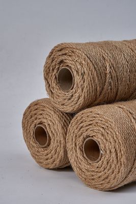 1mm-20mm Χρωματισμένο Jute Twine ISO9001 Eco Friendly 6mm Jute σκοινί
