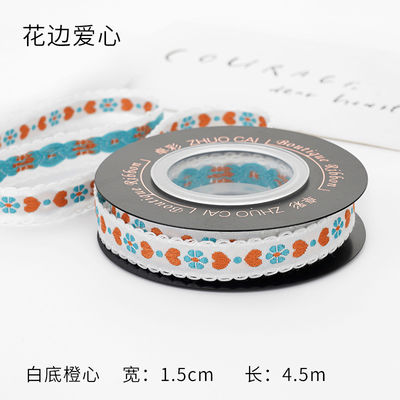 OEM ODM Floral Jacquard Τριμ 10mm-25mm Floral Jacquard Ribbon