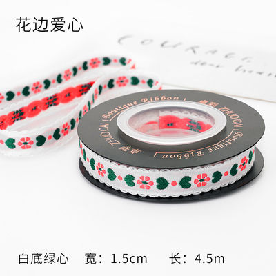 OEM ODM Floral Jacquard Τριμ 10mm-25mm Floral Jacquard Ribbon