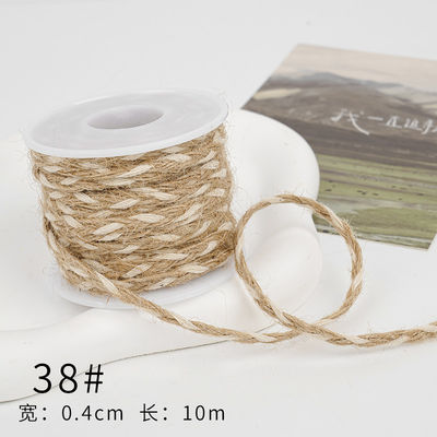 Χριστουγεννιάτικη καφέ κορδέλα 5mm-45mm καλωδιακή κορδέλα