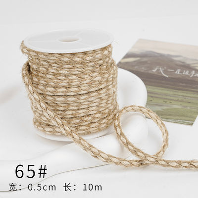Χριστουγεννιάτικη καφέ κορδέλα 5mm-45mm καλωδιακή κορδέλα