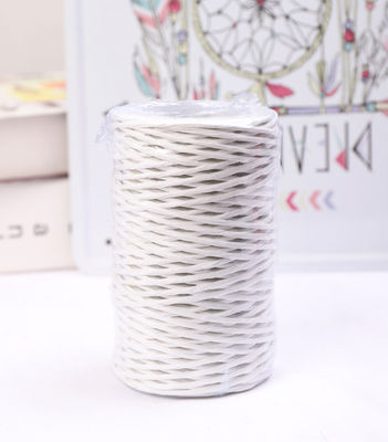Σιδηρούνιου καλωδίου 2mm χαρτόσχοινο Eco DIY Τραβηγμένο χαρτόσχοινο βιοδιασπώμενο