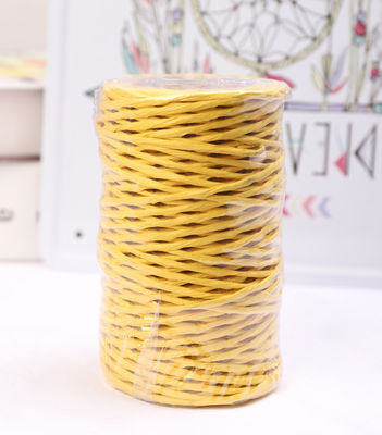 Σιδηρούνιου καλωδίου 2mm χαρτόσχοινο Eco DIY Τραβηγμένο χαρτόσχοινο βιοδιασπώμενο