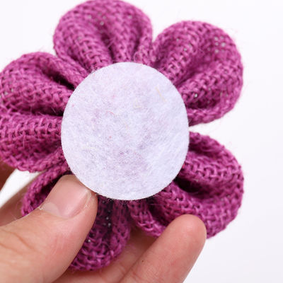 8cm Burlap Ribbon Φλούδια Diy Πορτοκαλί Μαύρο Γιούτα Φλούδα σχοινί