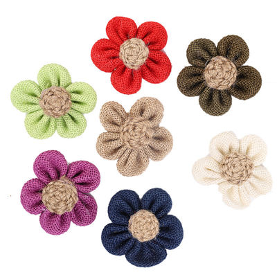 8cm Burlap Ribbon Φλούδια Diy Πορτοκαλί Μαύρο Γιούτα Φλούδα σχοινί