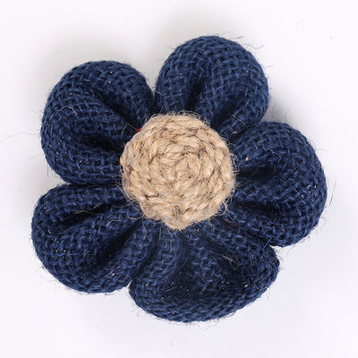 8cm Burlap Ribbon Φλούδια Diy Πορτοκαλί Μαύρο Γιούτα Φλούδα σχοινί