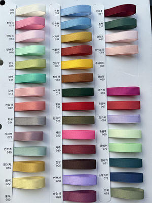 5mm-50mm Πολυεστέρα Βαμβάκι Plain πλέξιμο κορδέλα Custom βαμβάκι κορδέλα για συσκευασία δώρων