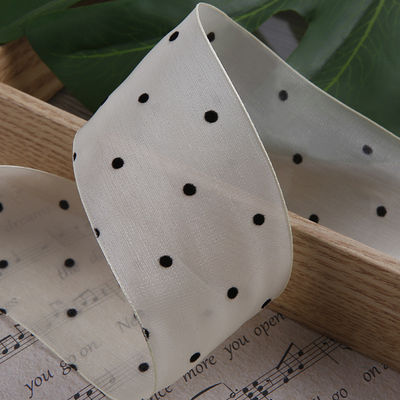 25mm-50mm Τάπητα Organza με κεντρικό μοτίβο Τυπωμένη Πολυεστέρα Τάπητα Organza OEM Eco Friendly