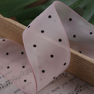 25mm-50mm Τάπητα Organza με κεντρικό μοτίβο Τυπωμένη Πολυεστέρα Τάπητα Organza OEM Eco Friendly