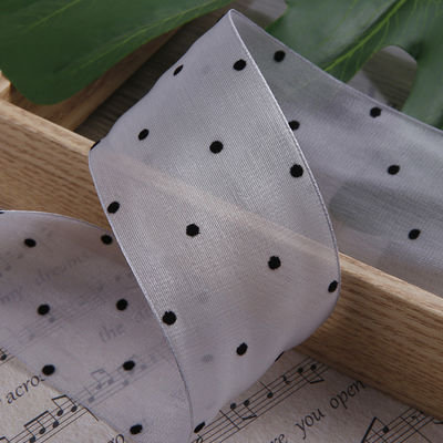 25mm-50mm Τάπητα Organza με κεντρικό μοτίβο Τυπωμένη Πολυεστέρα Τάπητα Organza OEM Eco Friendly