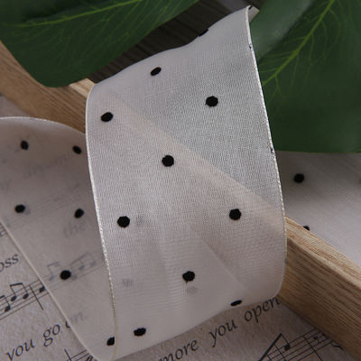 25mm-50mm Τάπητα Organza με κεντρικό μοτίβο Τυπωμένη Πολυεστέρα Τάπητα Organza OEM Eco Friendly
