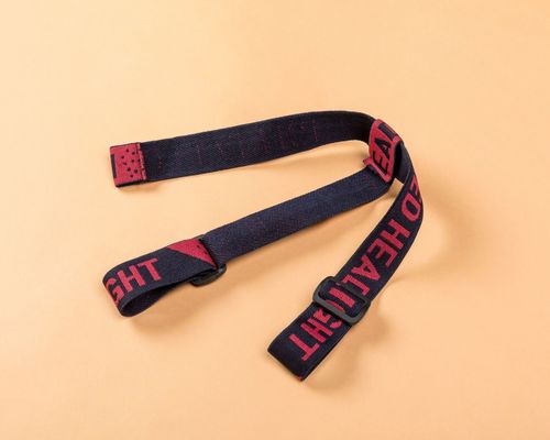 2.5cm Jacquard Ελαστική κορδέλα και ιμάντα για το κεφαλικό φως κεφαλικό φως και ρούχα αξεσουάρ