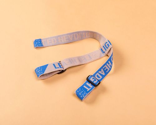 2.5cm Jacquard Ελαστική κορδέλα και ιμάντα για το κεφαλικό φως κεφαλικό φως και ρούχα αξεσουάρ