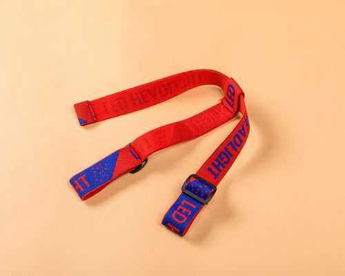 2.5cm Jacquard Ελαστική κορδέλα και ιμάντα για το κεφαλικό φως κεφαλικό φως και ρούχα αξεσουάρ