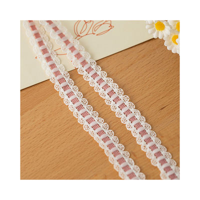 1.7cm Weaved Lace Edge Polyester Ελαστικό Ραβδί Ραβδί Ραβδί για Συσκευές